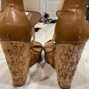 Steve Madden Nude Wedges